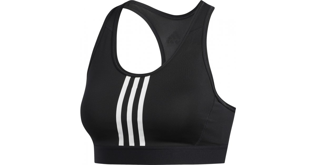 Podprsenka adidas Originals Don't Rest 3-Stripes Sports Bra Čierna | fj7248, 1