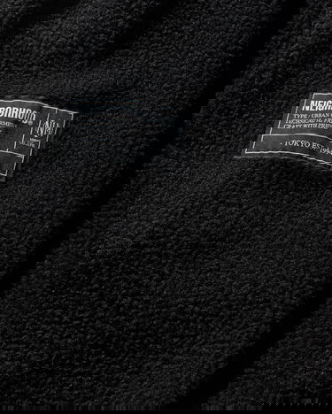 Mikina Neighborhood NEIGHBORHOOD Urban Classics Polartec Fleece Stand Collar Pullover Čierna | 252FPNH-CSM02 BLACK, 4