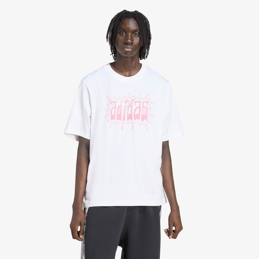 Tričko adidas Originals Graphic Oversized T-Shirt Biela | JW0207