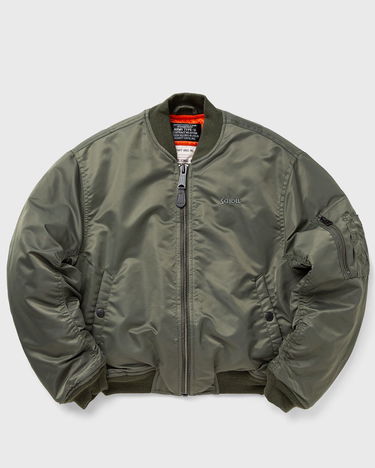 Bomber bunda Schott NYC AIRF90WRS JACKET Zelené | AIRF90WRS-SAGE-KAKI, 0