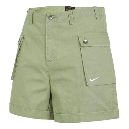 Šortky Nike Life Woven Cargo Shorts Zelené | FJ7138-386, 0