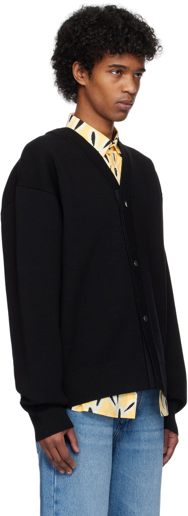 Sveter Jacquemus Black Les Classiques 'Le cardigan boutonné' Cardigan Čierna | 24H246KN292-2359, 1