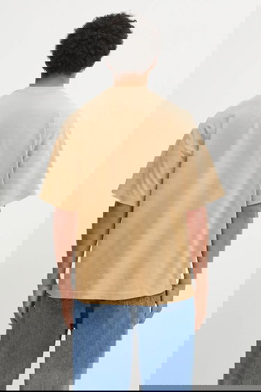 Tričko Carhartt WIP S/S Hudson Pocket T-Shirt Béžová | I035140.07E5F, 2