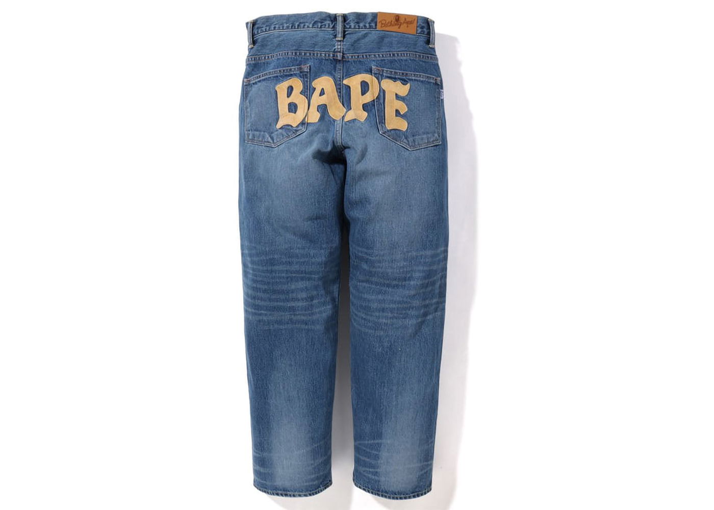 Džínsy BAPE Relaxed Fit Denim Jeans Navy | 1I80-150-004, 0