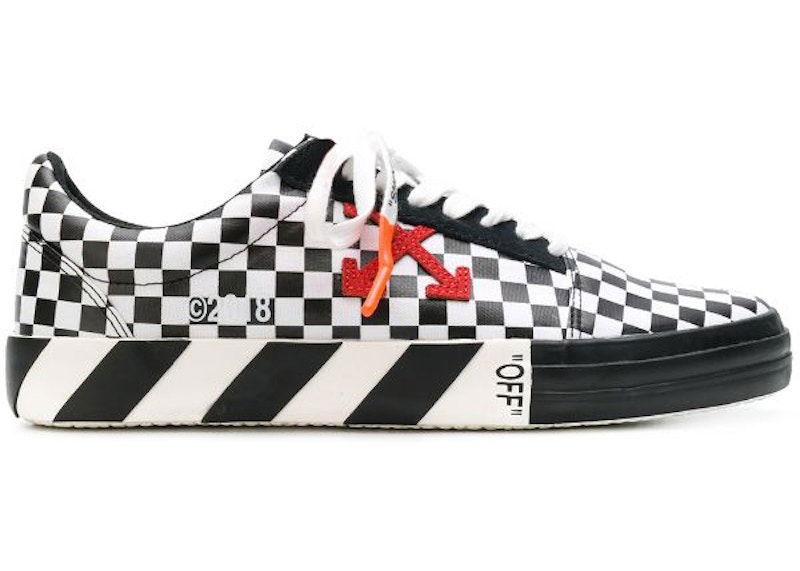 Tenisky a topánky Off-White Checked Low Top Red Arrow SS18 Čierna | OMIA085E183510019900, 0