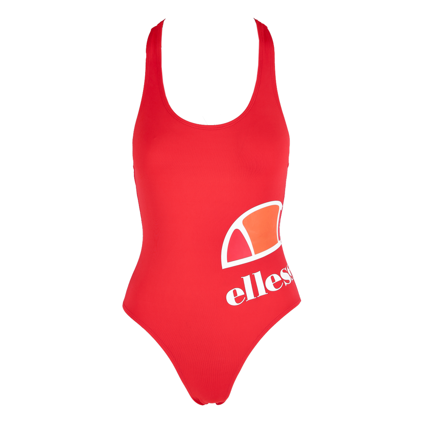 Plavky Ellesse Logo One-Piece Swimsuit Červená | ELA201F001-05