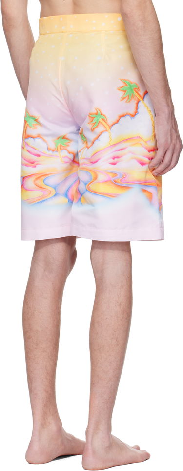 Plavky Casablanca Casablanca Psychedelic Nirvana Swim Shorts Rôznofarebný | MS25-SWM-049-01, 2