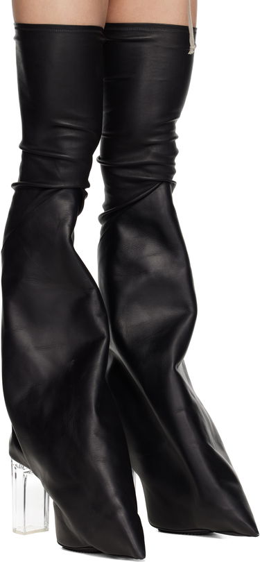 Ponožky Rick Owens Rick Owens Hollywood Taco Kiss Tall Boots Čierna | RR01E5843 LSLCH0, 3