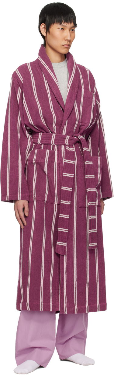 Pyžamo TEKLA Tekla Terry Classic Bathrobe Fialová | CB-VEN, 4