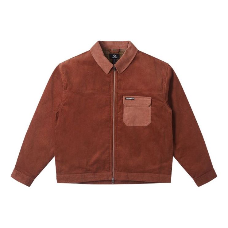 Bunda Converse Corduroy Padded Jacket Hnedá | 10025260-A02