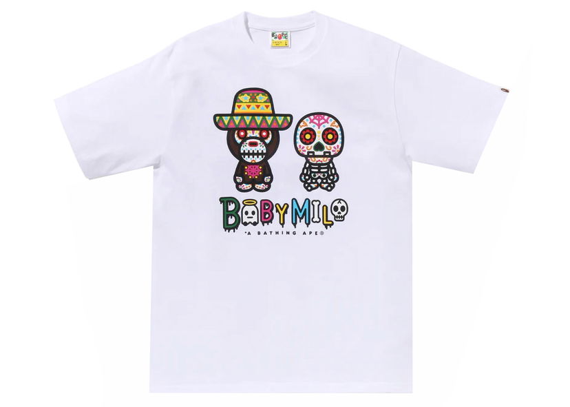 Tričko BAPE BAPE Halloween Baby Milo Tee White Biela | 2J70-110-002
