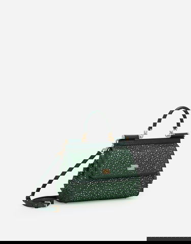 Kabelka Dolce & Gabbana Dolce & Gabbana Sicily Crystal Embellished Handbag Zelené | BB6003A56458F534, 2