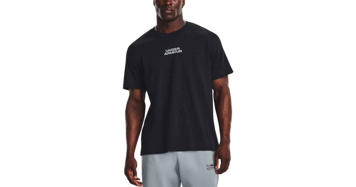Tričko Under Armour Outline Heavyweight Tee Čierna | 1379109-001, 1
