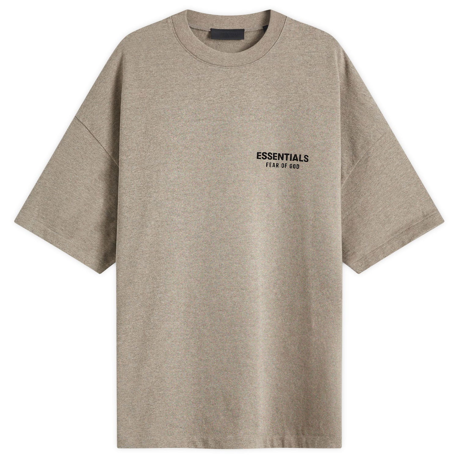Tričko Fear of God Essentials Core Logo Jersey T-Shirt Hnedá | 125HO244369F, 0