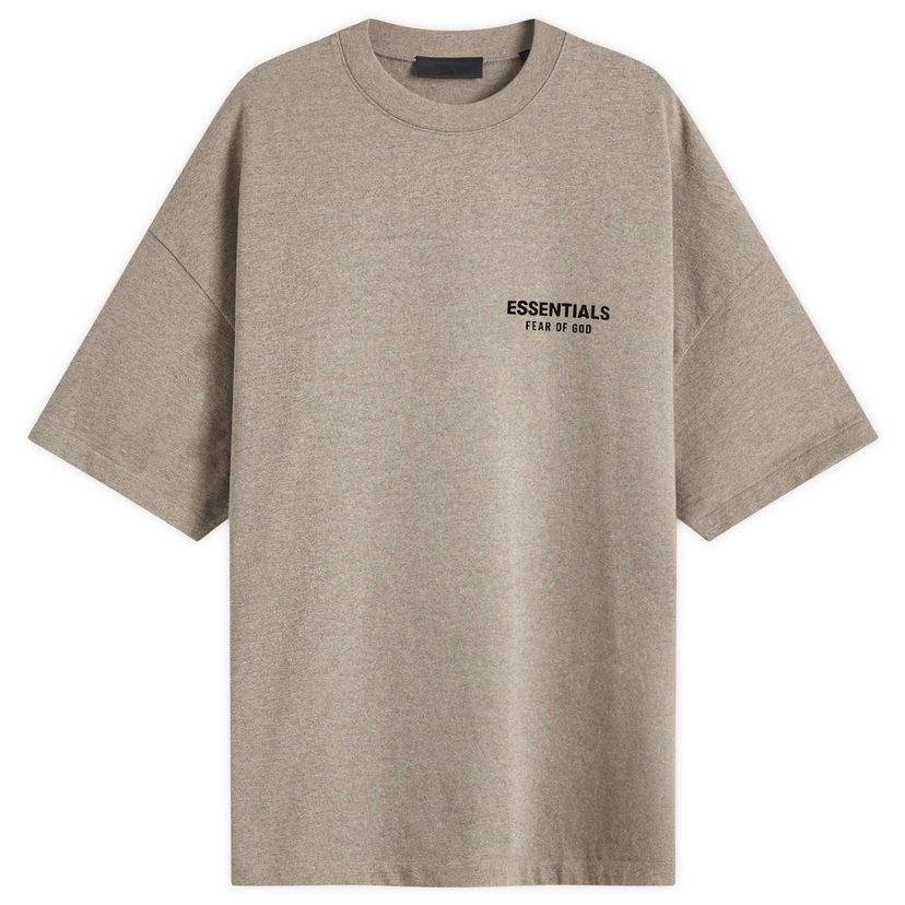 Tričko Fear of God Essentials Core Logo Jersey T-Shirt Hnedá | 125HO244369F