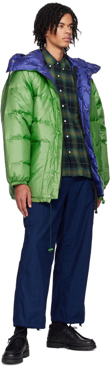 Prešívaná bunda BEAMS BEAMS PLUS Expedition Down Jacket Zelené | 38180374139, 3
