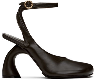Tenisky a topánky Dries Van Noten Dries Van Noten Asymmetrical Slingback Pumps Hnedá | WS251-676-112, 0