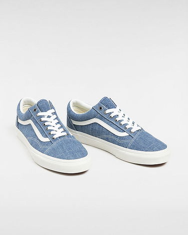 Tenisky a topánky Vans Old Skool Shoes (threaded Denim Blue/white) Unisex Blue, Size 3 Tyrkysová | VN000CR5Y6Z, 1
