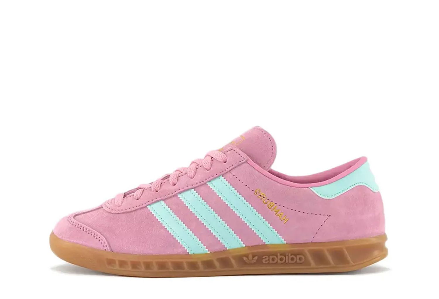 Tenisky a topánky adidas Originals Hamburg Bliss Pink Aqua Gum W Ružová | IH5459, 0