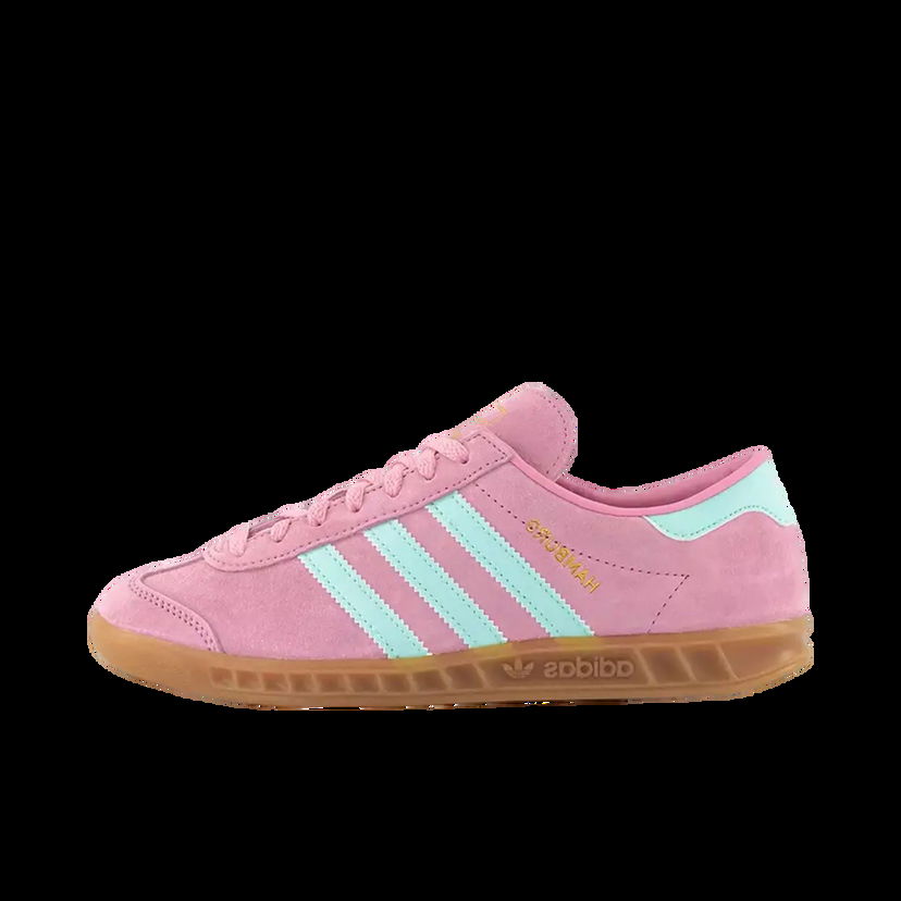 Tenisky a topánky adidas Originals Hamburg Bliss Pink Aqua Gum W Ružová | IH5459