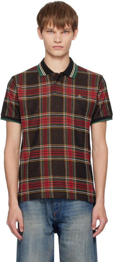 Polo tričko Vivienne Westwood Vivienne Westwood Classic Plaid Polo Rôznofarebný | 2H01000P-J009T-, 0