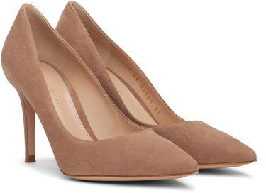 Tenisky a topánky Gianvito Rossi Gianvito 85 Suede Pumps Béžová | G24580-85RIC-CAM, 3