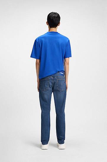 Džínsy BOSS Slim-Fit Stretch Denim Jeans Modrá | 50511503, 1