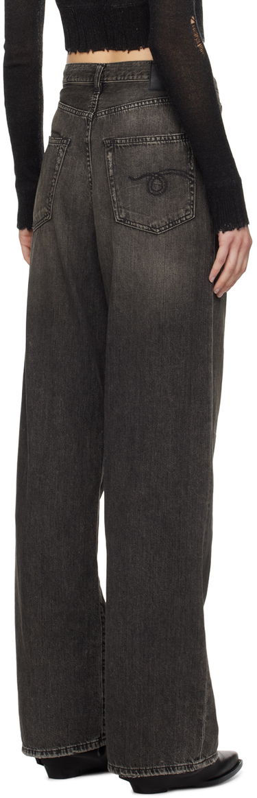 Džínsy R13 R13 Damon Pleated Jeans Šedá | R13W3147-D019A, 2