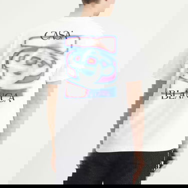 Tričko Casablanca Heat Map Classic T-Shirt Biela | M-SP26-JTS-001-07, 3