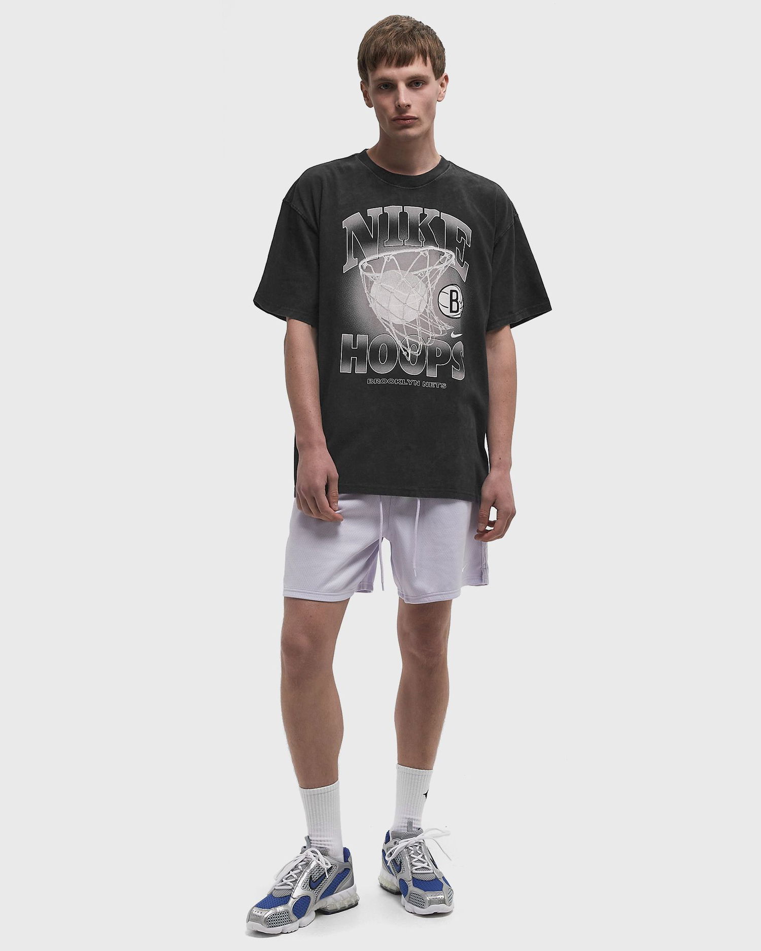 Tričko Nike NBA Max90 Brooklyn Nets Courtside Short Sleeve T-Shirt Čierna | HQ1264-010, 1