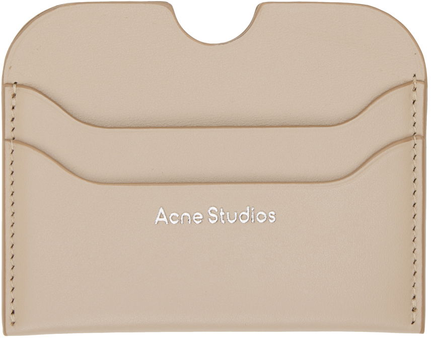 Peňaženka Acne Studios Slim Card Holder Béžová | CG0234-, 0