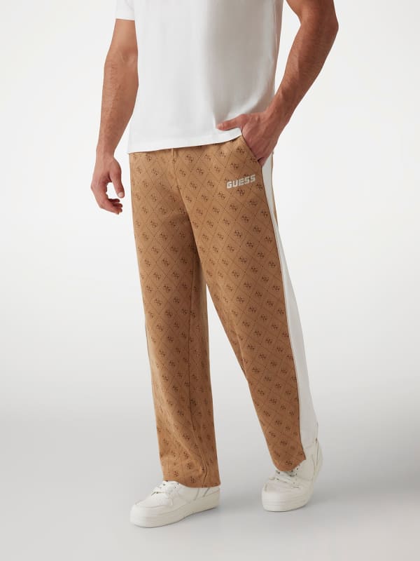 Tepláky GUESS Guess 4G Logo Jogger Pants Hnedá | Z5RB17KCJY2, 0