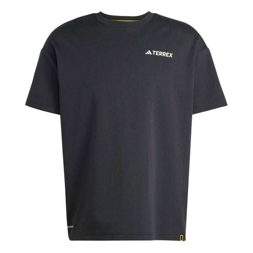 Tričko adidas Originals National Geographic Aeroready Graphic T-Shirt Čierna | JD5957
