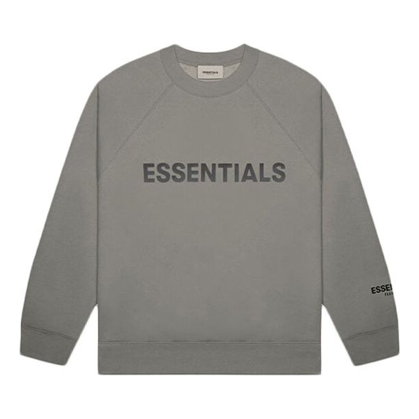 Mikina Fear of God Fear of God Essentials Crewneck Sweatshirt Šedá | 192SP202504F, 0
