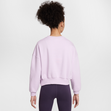 Mikina Nike Sportswear Club Fleece Crewneck Sweatshirt Fialová | FZ9244-537, 1