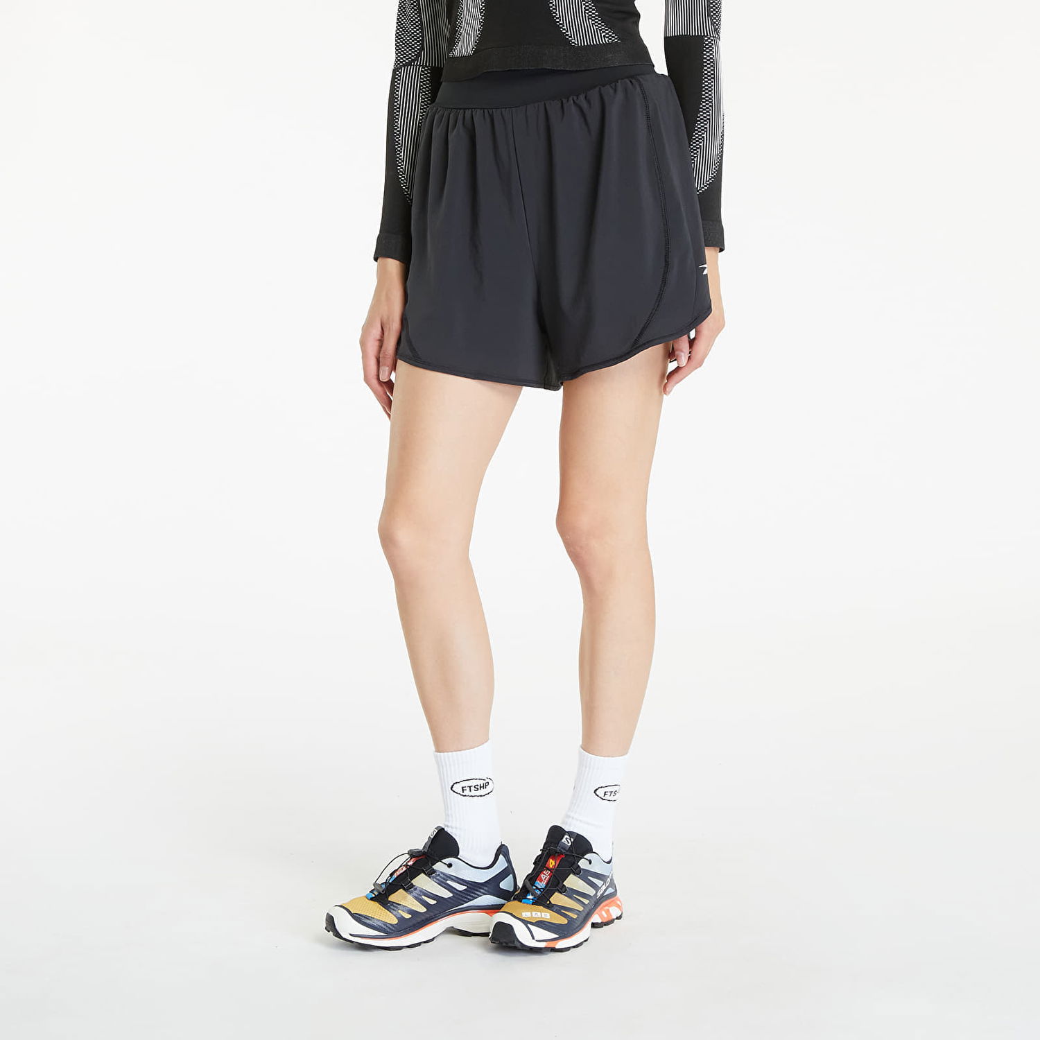 Šortky Reebok Lux Woven Short Black Čierna | 100075360, 0