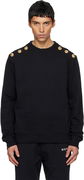 Chain Lion Buttons Sweatshirt