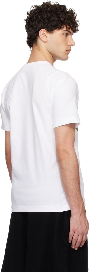 Tričko Comme des Garçons COMME des GARÇONS PLAY Camo Heart T-Shirt Biela | AZ-T242-051, 2