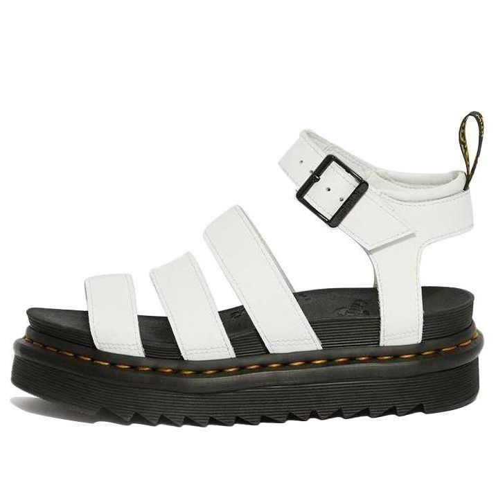 Tenisky a topánky Dr. Martens Blaire Leather Strap Sandals Biela | 25768100, 0
