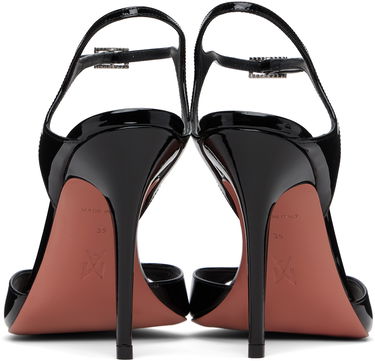 Doplnky Amina Muaddi Amina Muaddi Adut Heeled Sandals Čierna | ADUT SANDAL, 1