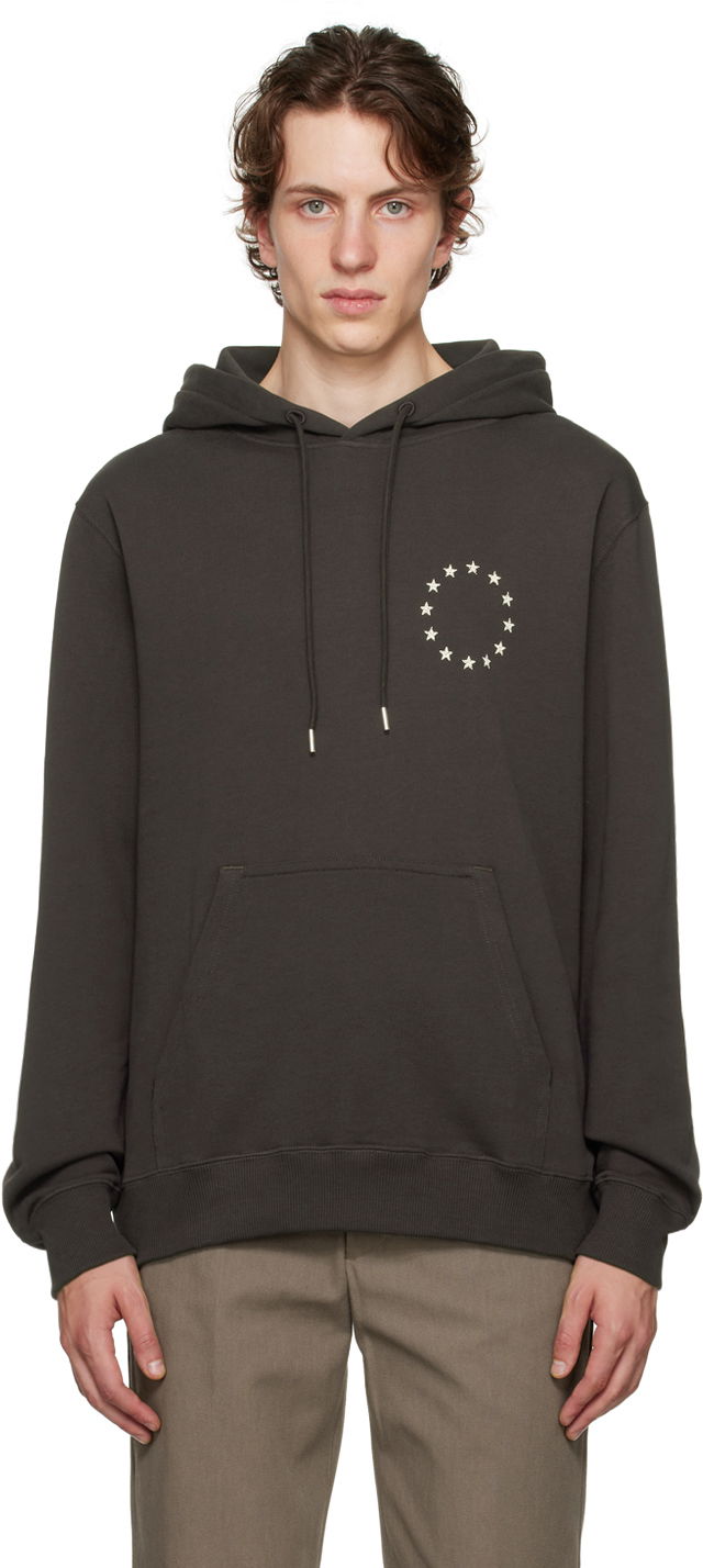 Mikina Études Europa Graphic Print Hoodie Hnedá | H23MM257A01570, 0