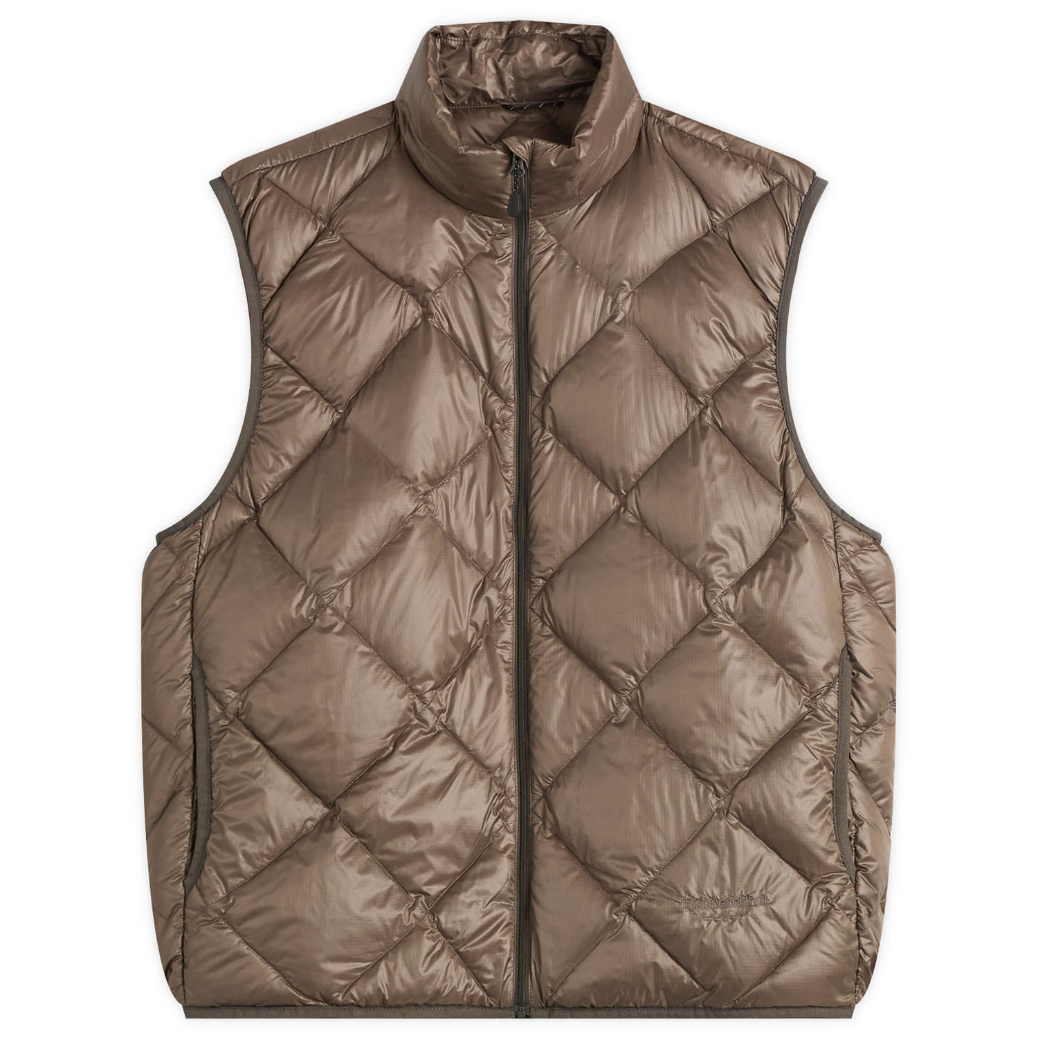 Vesta thisisneverthat PERTEX Light Down Vest Hnedá | TN253OOWVH02-BRN, 1