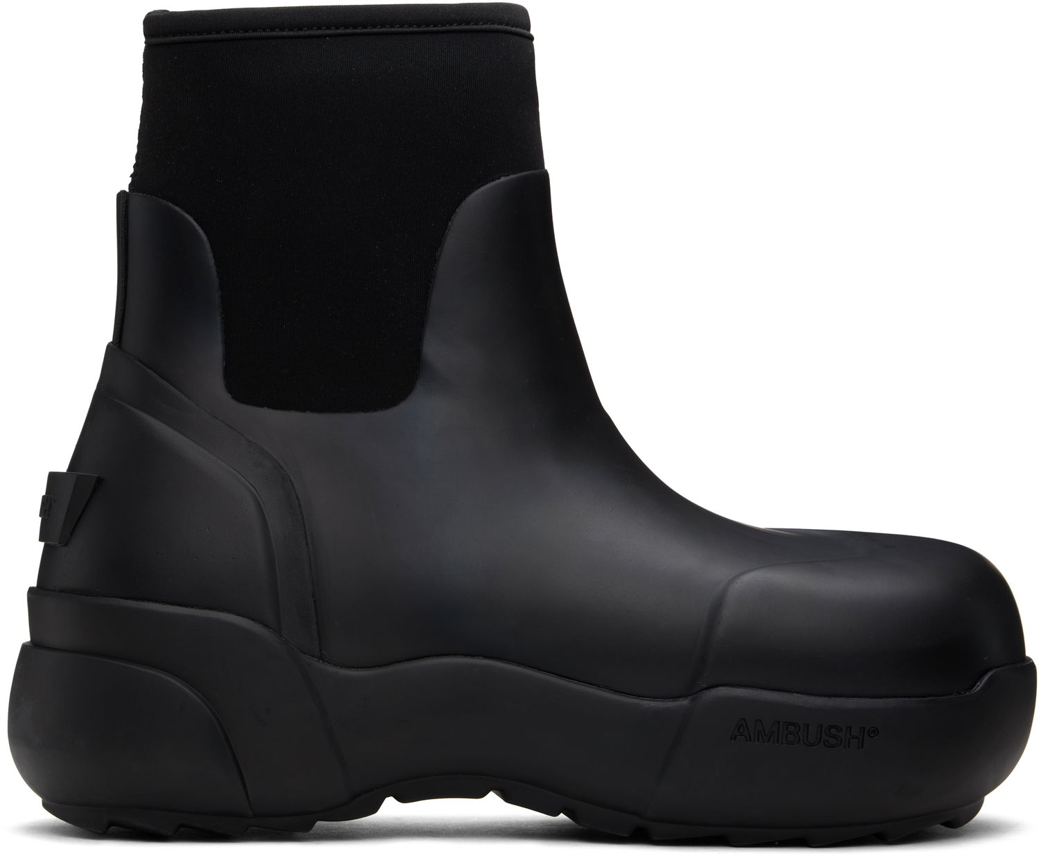 Pláštenka Ambush AMBUSH Rubber Boots Čierna | BWIE003F24MAT0011010, 0