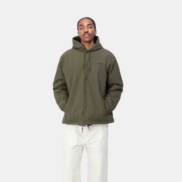 Bunda Carhartt WIP Hooded Coach Jacket Zelené | I032247_00P_XX, 4