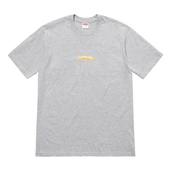 Tričko Supreme Supreme SS19 Fronts Tee, Pullover T-Shirt Šedá | SUP-SS19-275