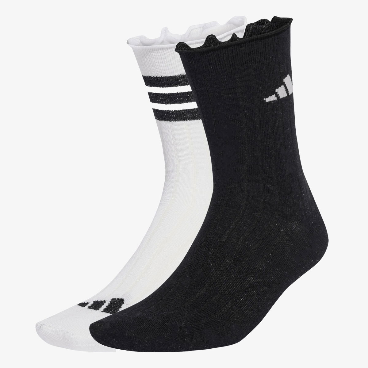 Ponožky adidas Performance Glow Crew Socks 2 Pairs Čierna | JX5726, 1