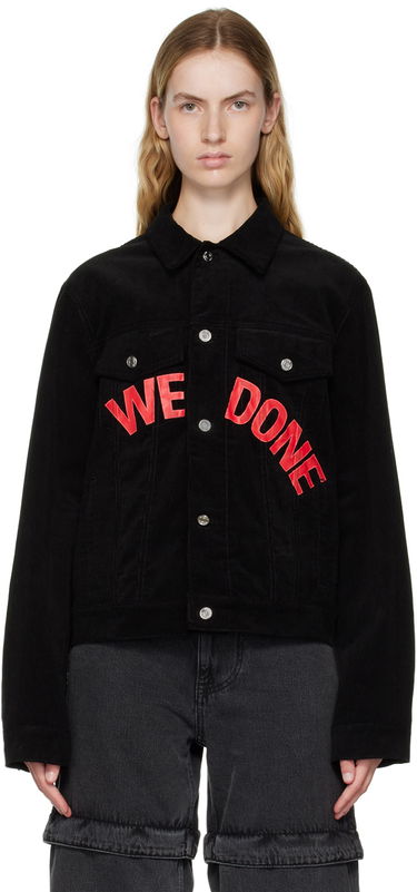 Bomber bunda We11done We11Done Corduroy Jacket Čierna | WD-DJ3-22-375-U-BK, 0