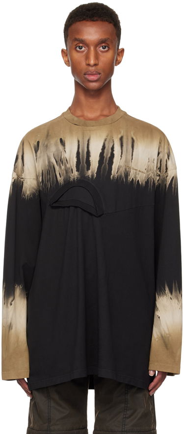 Tričko Feng Chen Wang Feng Chen Wang Tie-Dye Longsleeve T-Shirt Hnedá | FMF18LS02, 0