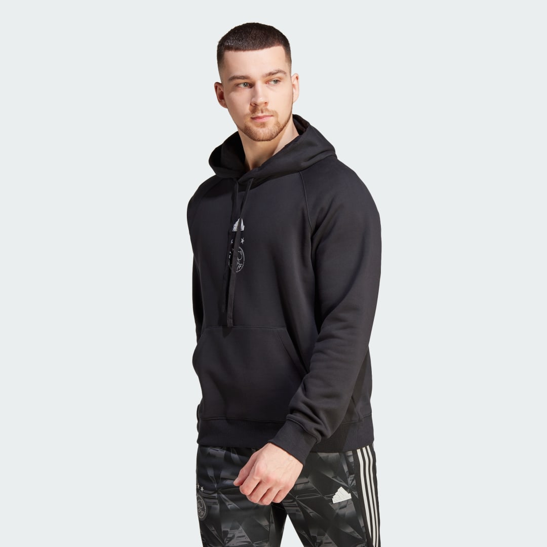 Mikina adidas Originals Ajax Amsterdam Lifestyler Čierna | HY6173, 1
