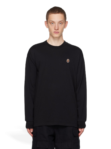 Tričko BAPE Ape Head One Point Čierna | 0ZXLTM111053L